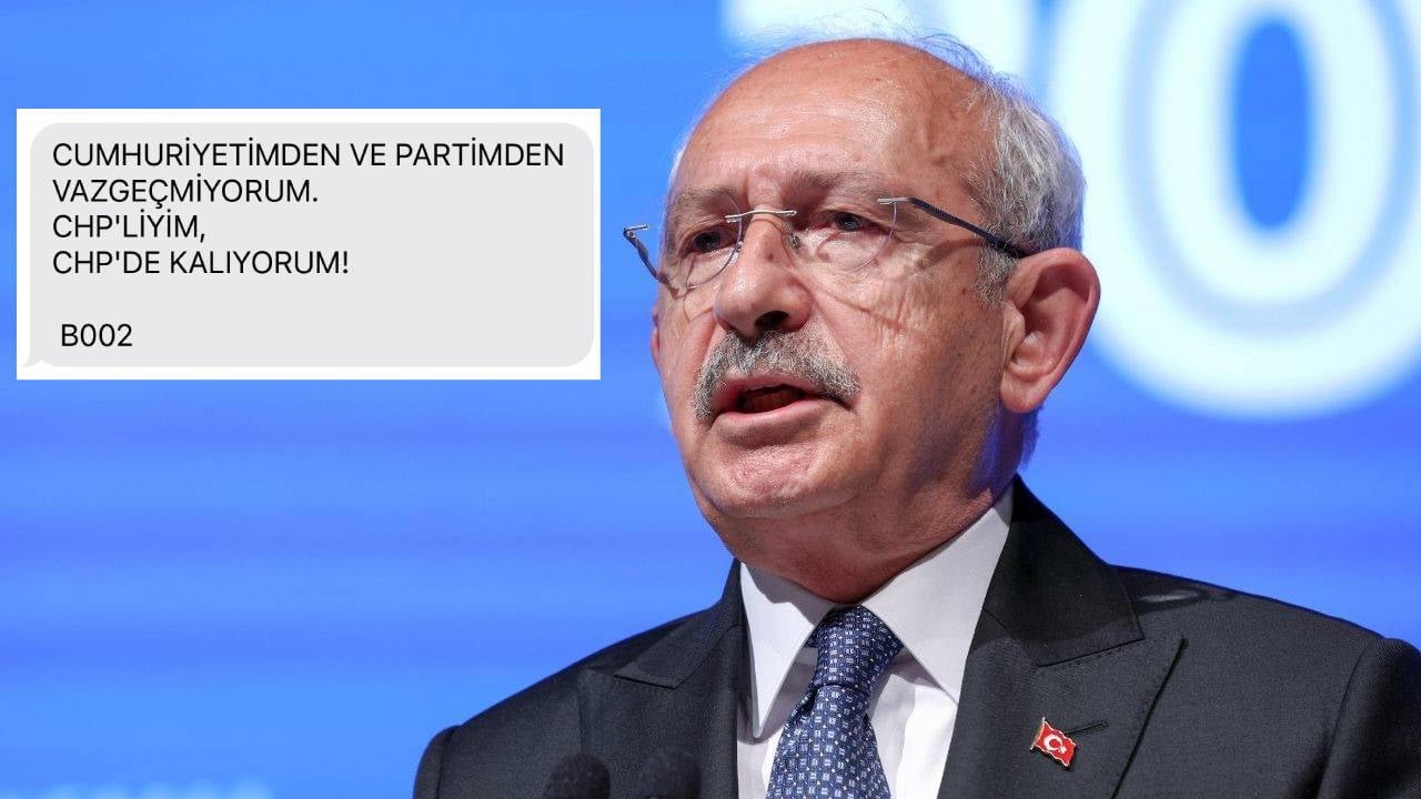 CHP'de istifa dalgasına karşı SMS hamlesi! 