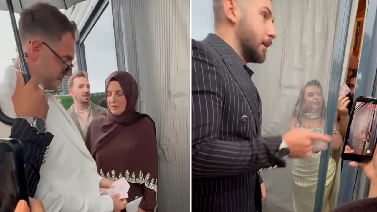Kız isteme töreninde büyük gerilim! Gelinin kardeşi kapıyı açmak için 50 bin TL istedi