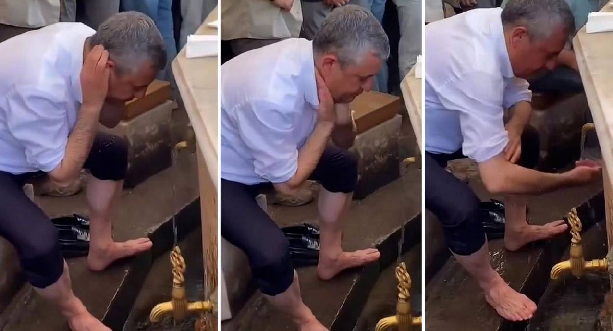 Yeni Parti'den Özgür Özel'in abdest görüntüleriyle ilgili açıklama: 