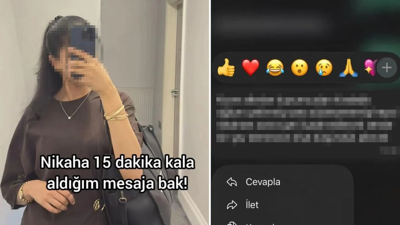 Nikahına 15 dakika kala gelen mesajla şoke oldu! Kayınpederi gerçeği açıkladı!