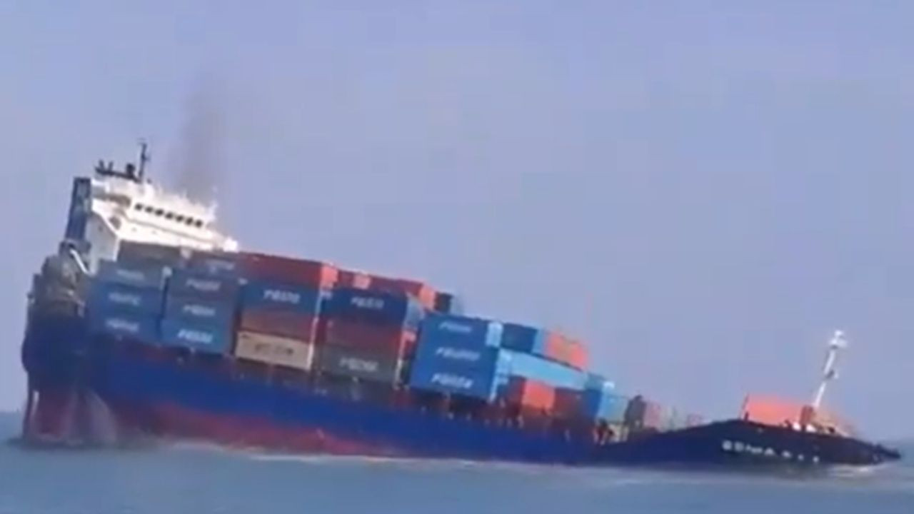 Karadeniz’de İHA saldırısı sonrası kriz: Konteyner gemisi battı!