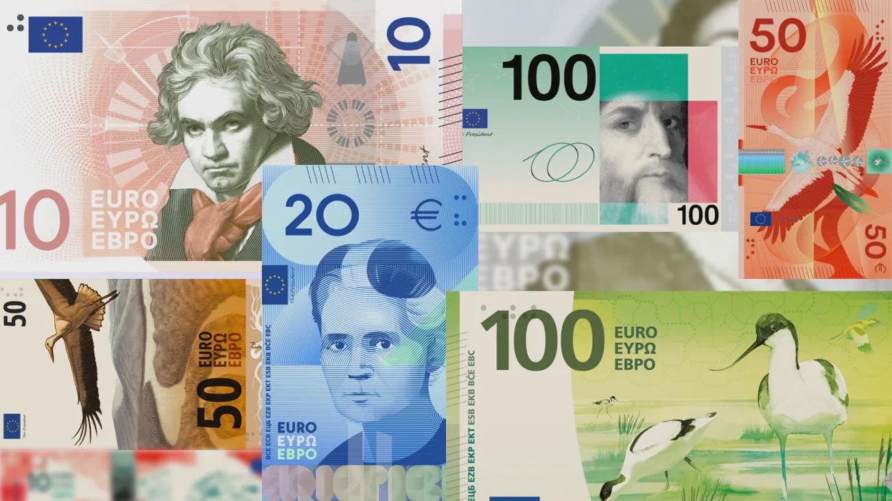 Euro değişiyor! Yeni banknot tasarımları görücüye çıktı, karar için geri sayım başladı