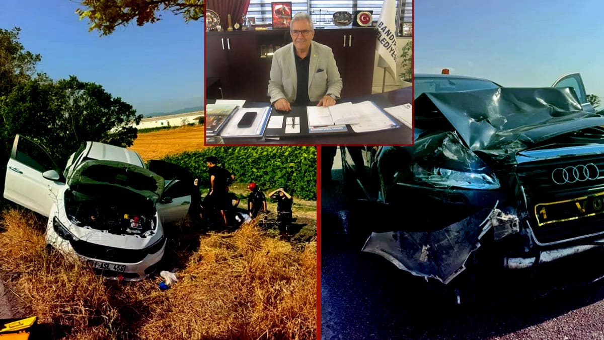 YENİ Partili Belediye Başkanı Dursun Mirza trafik kazası geçirdi