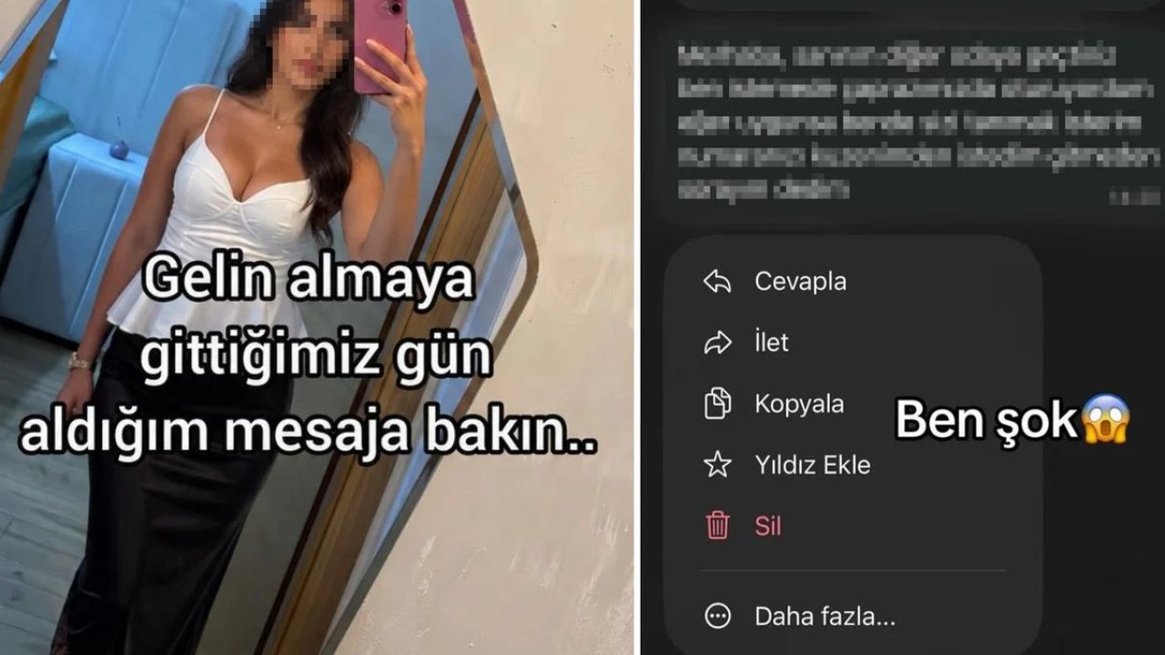 Kız istemeye gittiler, yan odadan gelen mesajla neye uğradığını şaşırdı!