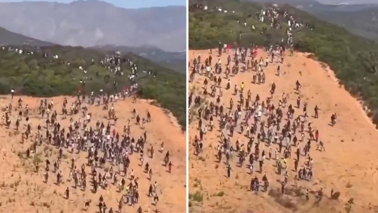 İspanya sınırında ikinci göç dalgası: Yüzlerce kişi sınırı aşamadan durduruldu!