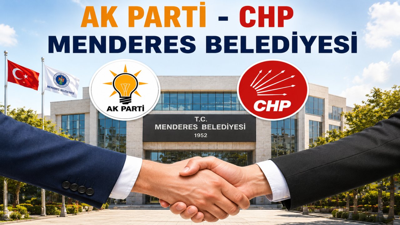 CHP'li Üyeler YENİ Parti aleyhine çekildi, Menderes Belediyesi AKParti'ye çeçti