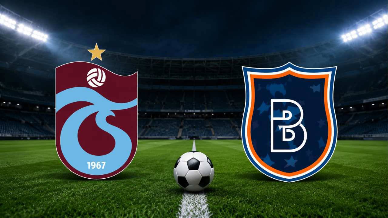 Trabzonspor-Başakşehir maçının muhtemel 11’leri belli oldu!