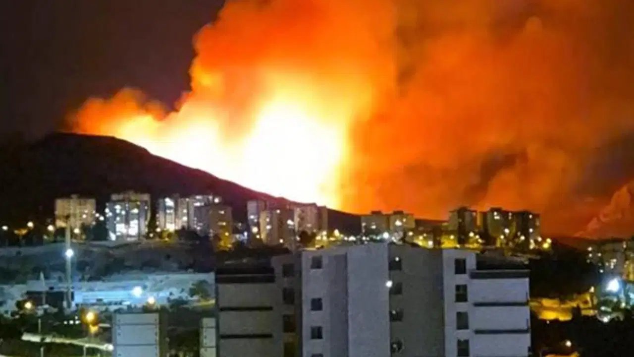 Ankara’da ağaçlık alanda yangın paniği! Ekiplerin müdahalesi sürüyor!
