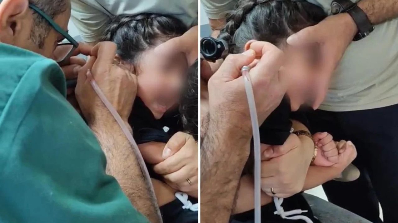 Bir aylık kulak ağrısının nedeni şoke etti! 5 yaşındaki çocuğun kulağından canlı olarak çıkarıldı!