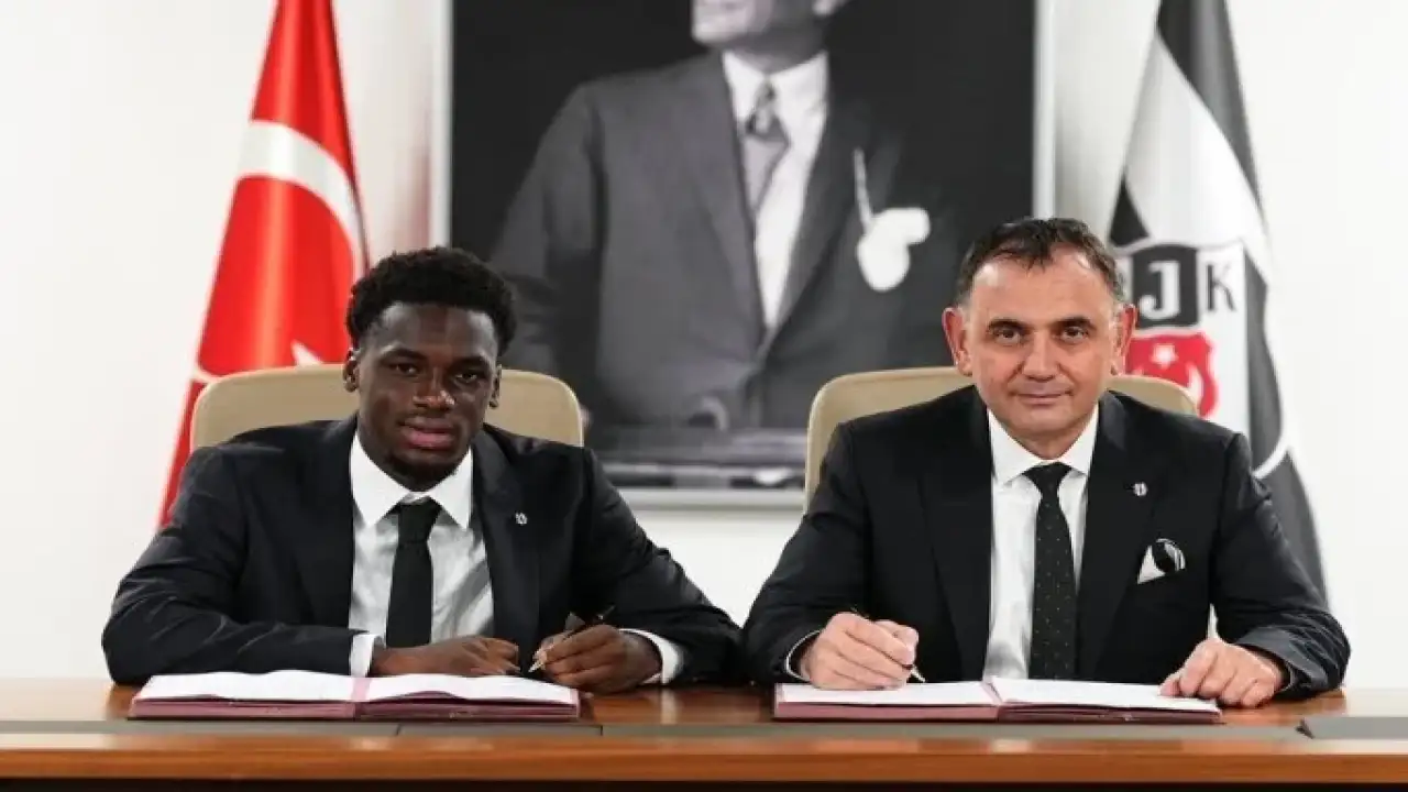 Beşiktaş yeni transferi Ernest Poku’yu resmen duyurdu! İşte sözleşme detayı!