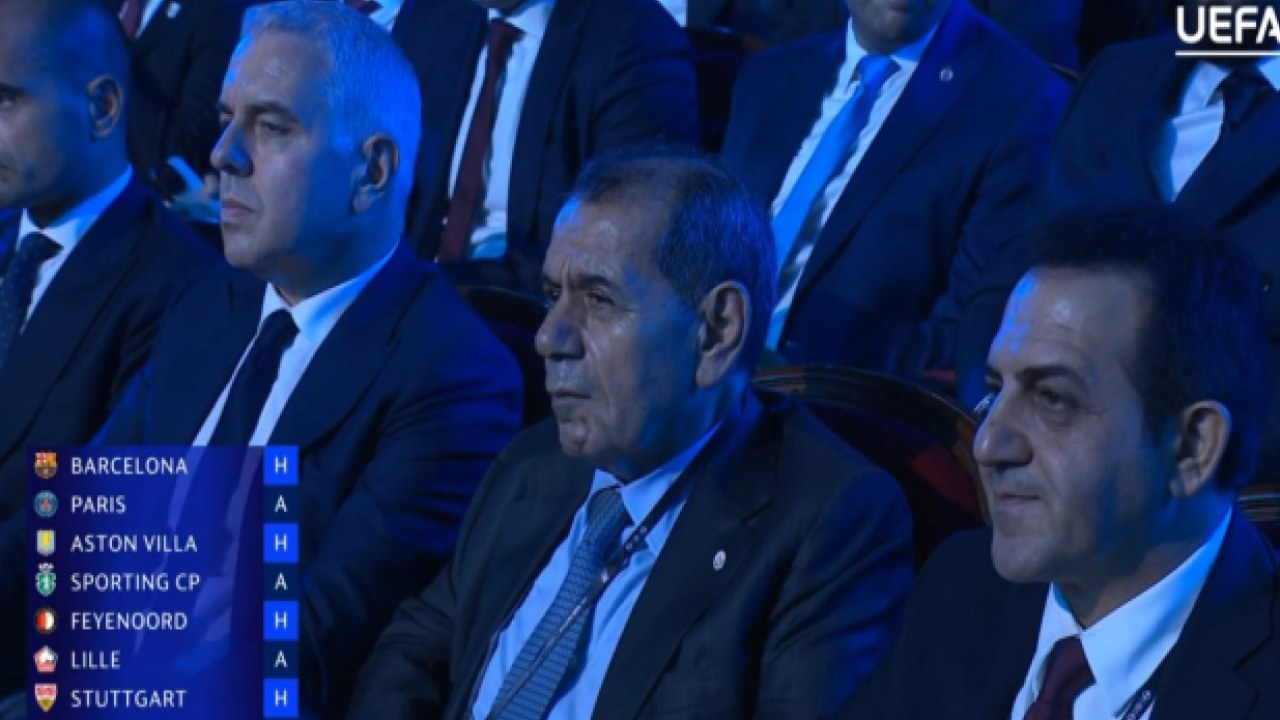 Galatasaray'ın rakiplerini gören Dursun Özbek ve ekibinin yüzü değişti