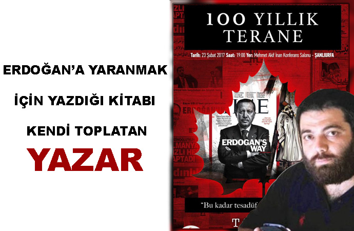 Erdoğan'a yaranmak için yazdığı kitabı tek tek toplattı!