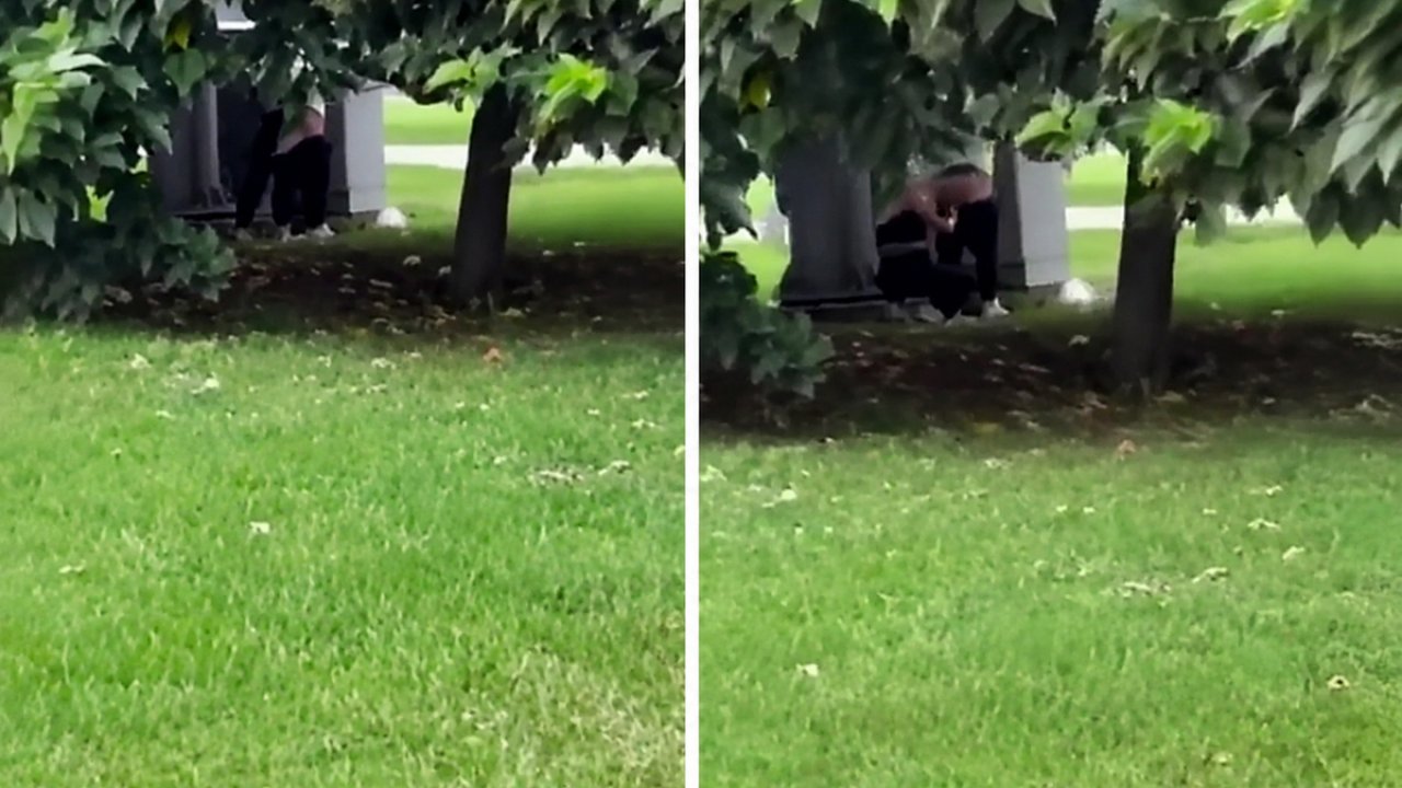 Maltepe Sahili’nde şaşkına çeviren anlar! Sırt tıraşı böyle görüntülendi!