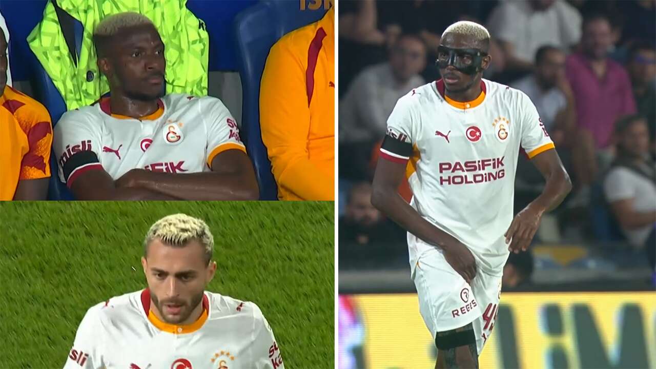 Galatasaray’a Osimhen şoku! Yıldız futbolcu sakatlandı, oyundan çıktı!