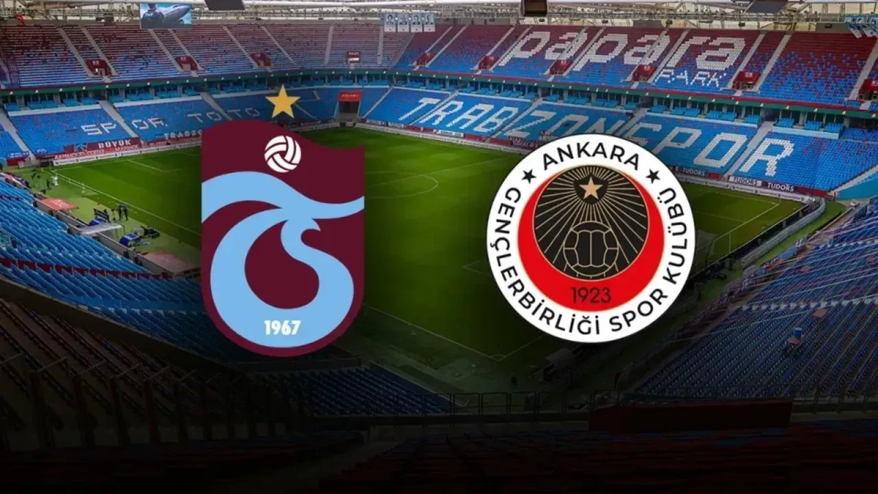 Trabzonspor-Gençlerbirliği maçında ilk 11’ler belli oldu!