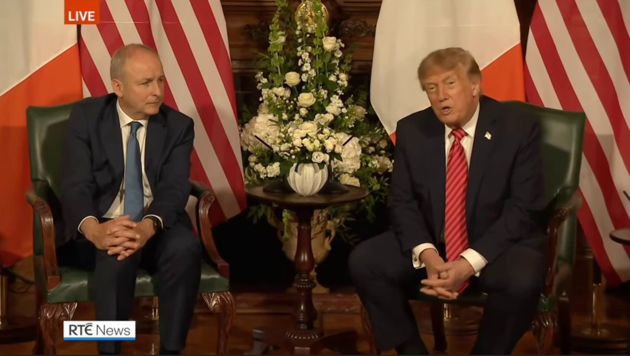 Trump’ın İrlanda sözleri ortalığı karıştırdı! İngiltere’yi kızdıracak birleşme çıkışı!