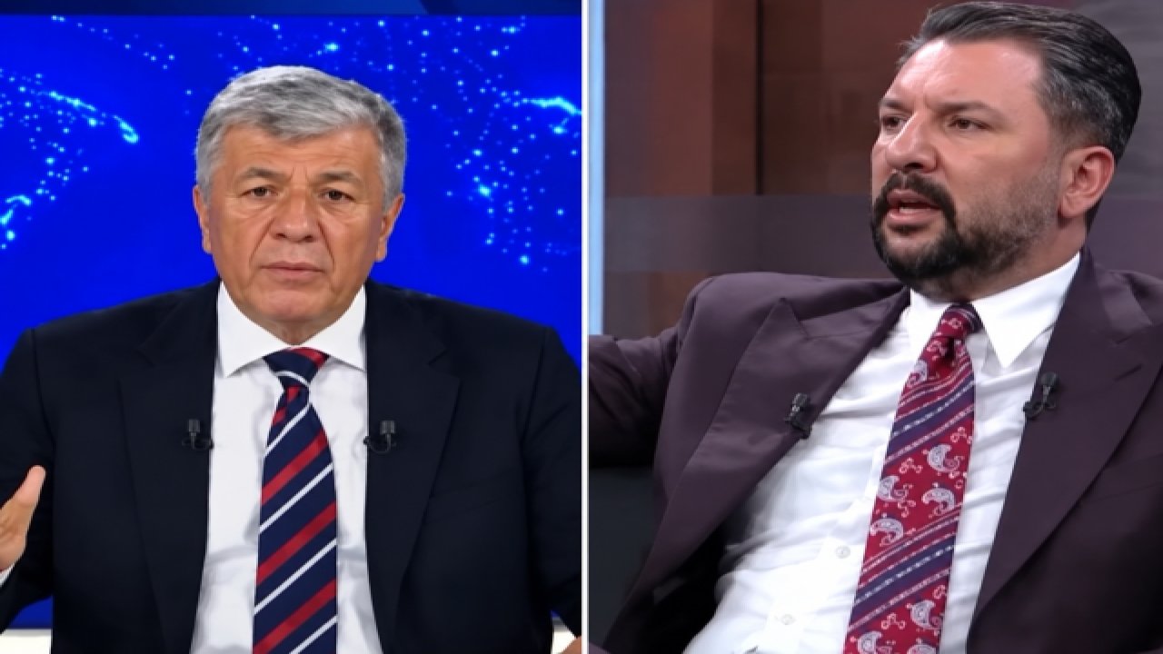 Canlı yayında tansiyon yükseldi! Birbirlerine girdiler!