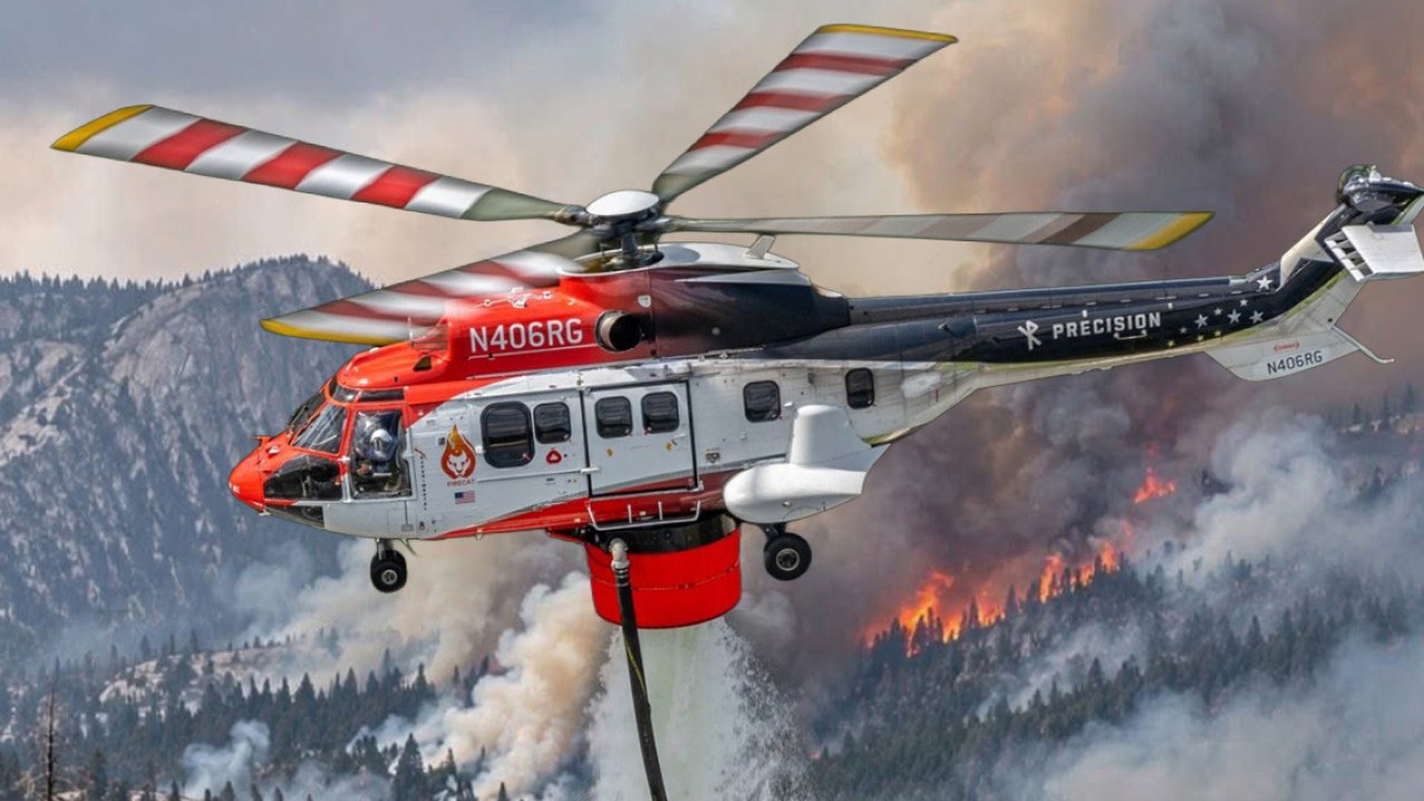 ABD'de Helikopter Kazası! Yangına Müdahale Eden 2 Pilot Hayatını Kaybetti!