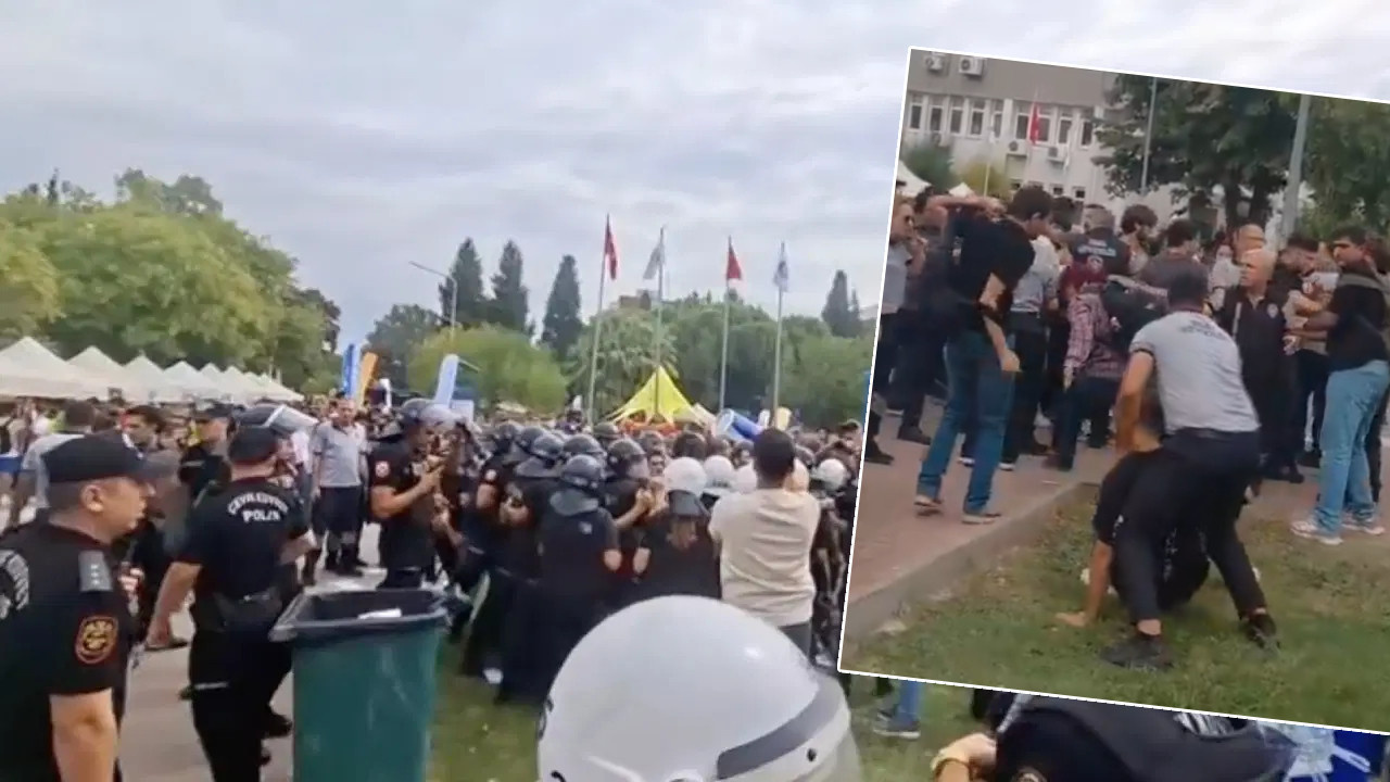 Ege Üniversitesi’nde Öğrenci Standına Baskın! 27 Öğrenci Gözaltına Alındı!