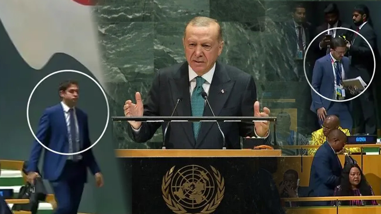 Erdoğan BM Kürsüsünden Filistin Mesajı Verdi! İsrail Heyeti Salonu Terk Etti!