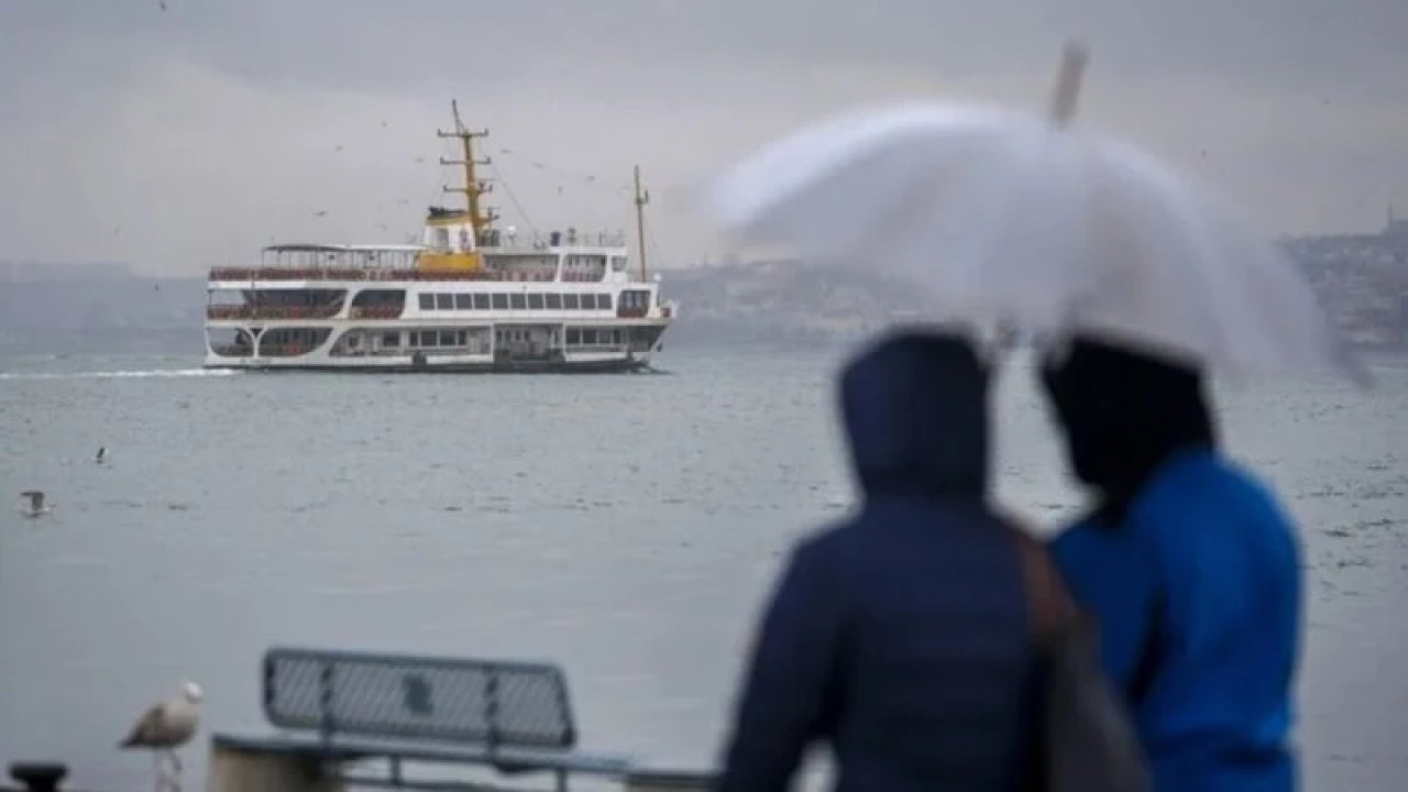 İstanbul’da Yağışlı Hava Alarmı! Valilikten Fırtına Uyarısı!