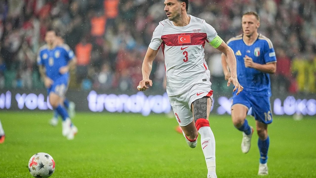Merih Demiral’dan İtalya yenilgisi sonrası net mesaj: “Sorumluluk biz futbolcularda”