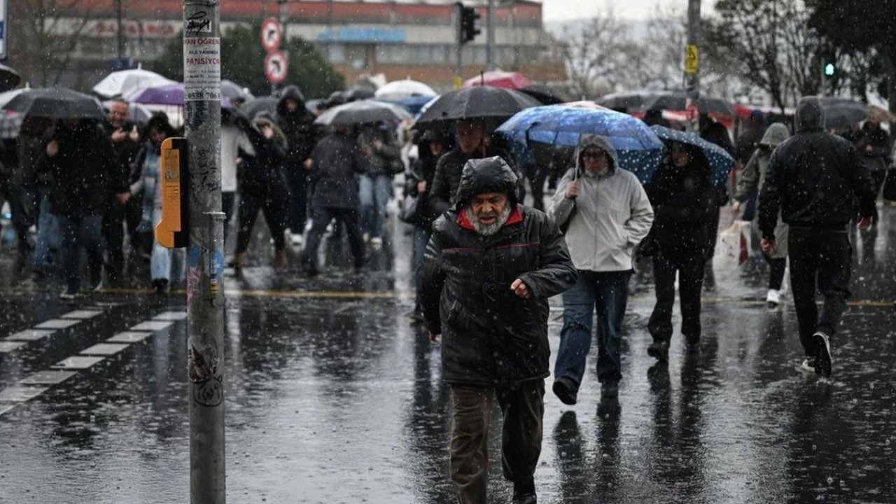 Meteoroloji'den 20 il için sarı kodlu uyarı: Kuvvetli yağış ve fırtına