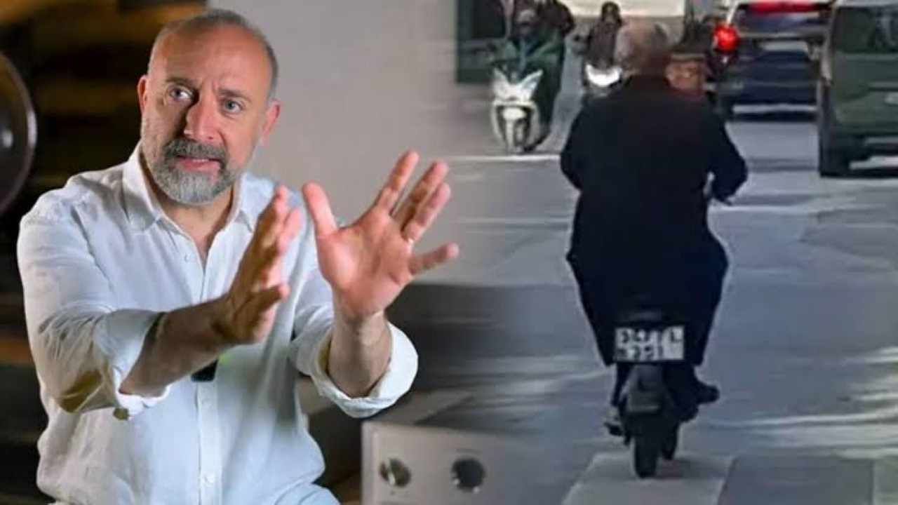 Muhteşem Yüzyıl’ın Kanuni’si Halit Ergenç Trafiğe Çözümü Buldu! Gören Telefonuna Sarıldı!