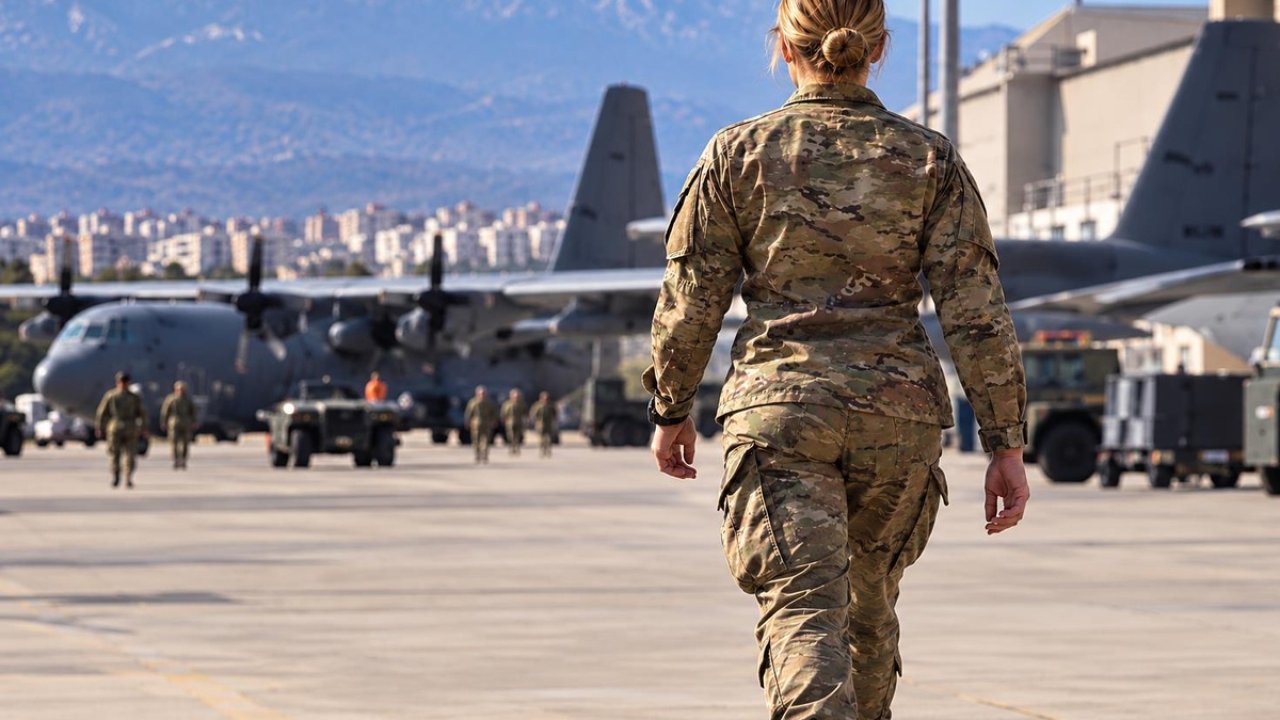 İncirlik Üssü’nde Taciz İddiası! Amerikalı Kadın Astsubay Karakola Gitti!
