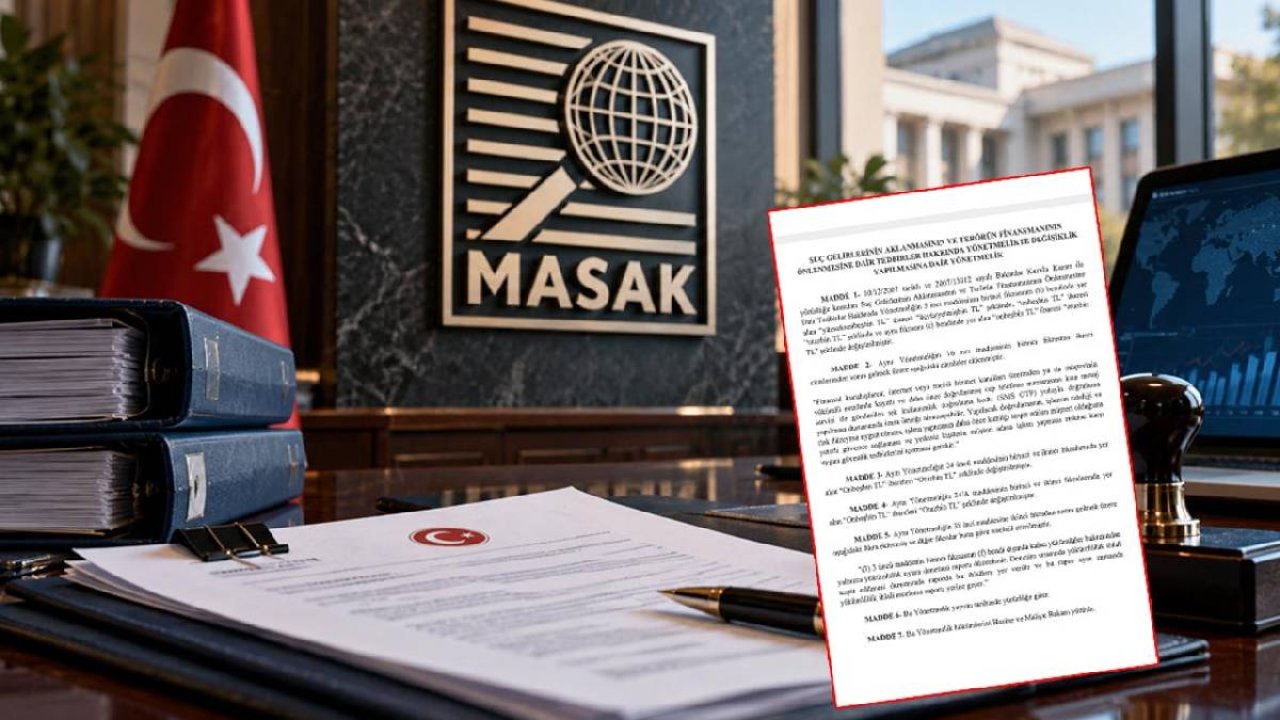 MASAK Düzenlemesinde Yeni Dönem! Kimlik Ve Transfer Eşikleri İkiye Katlandı!
