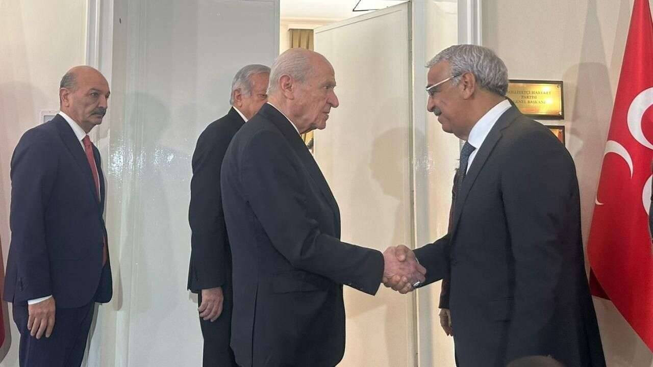 DEM Parti İmralı Heyeti’nden Bahçeli’ye ziyaret: Görüşme 40 dakika sürdü