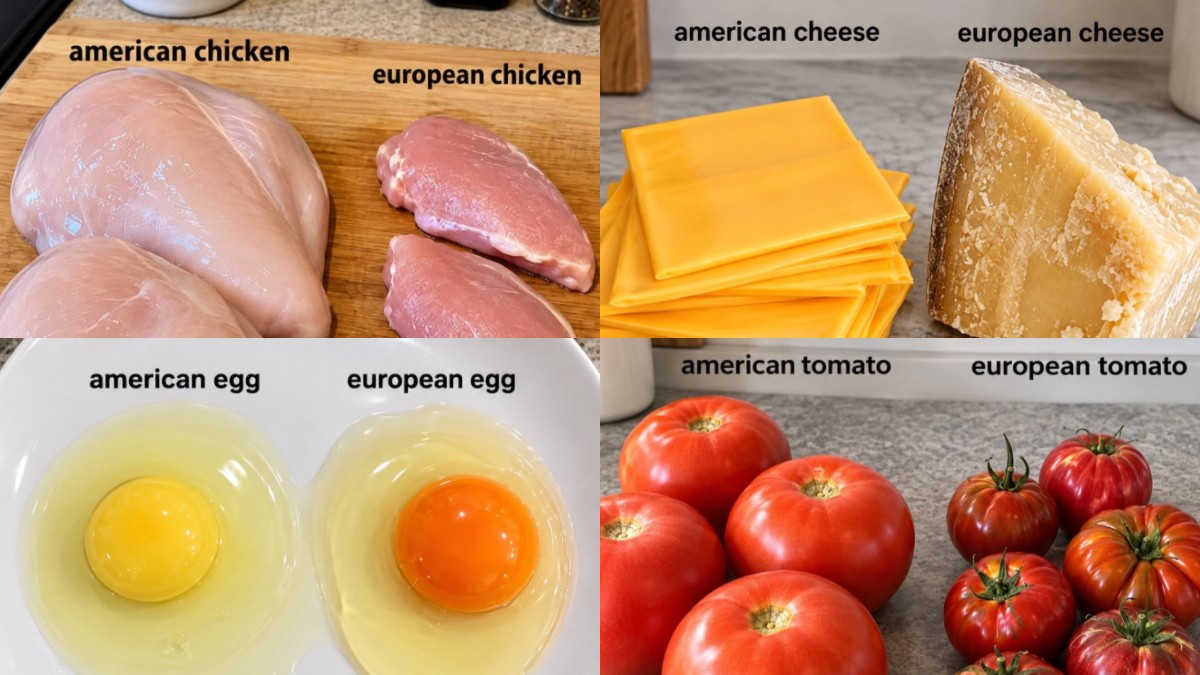 Amerika ve Avrupa gıdaları neden farklı? Sosyal medya bu farkla çalkalanıyor