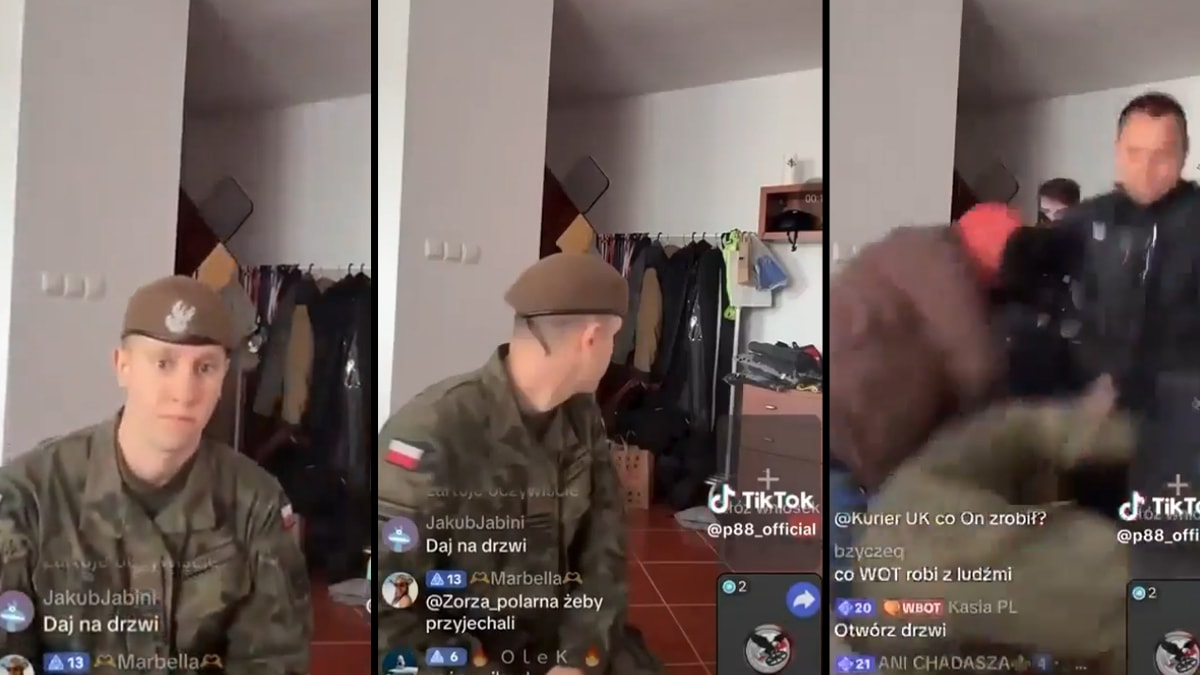 Askeri Üniforma Giyip Askerlerle Dalga Geçti! Canlı Yayında Gözaltı!
