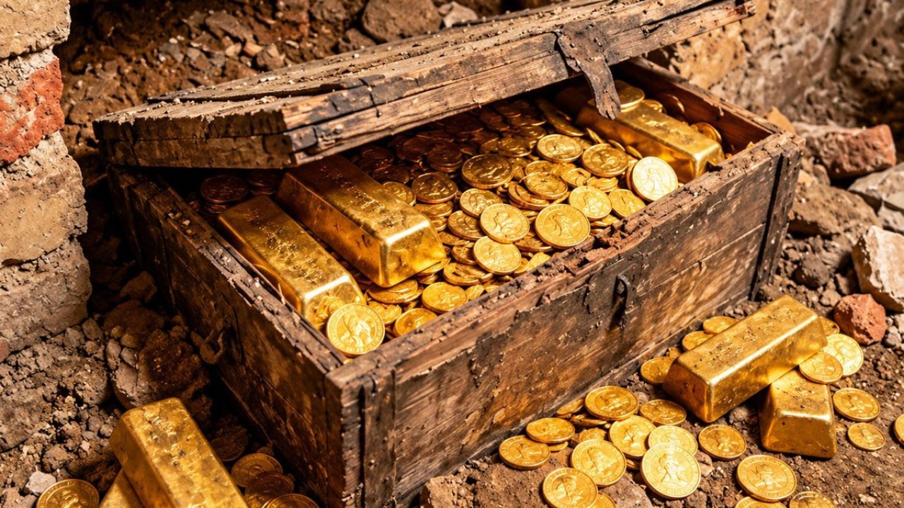 Duvarın İçinden 9 Milyon Euroluk Altın Çıktı! Servetin Akıbeti Belli Oluyor!