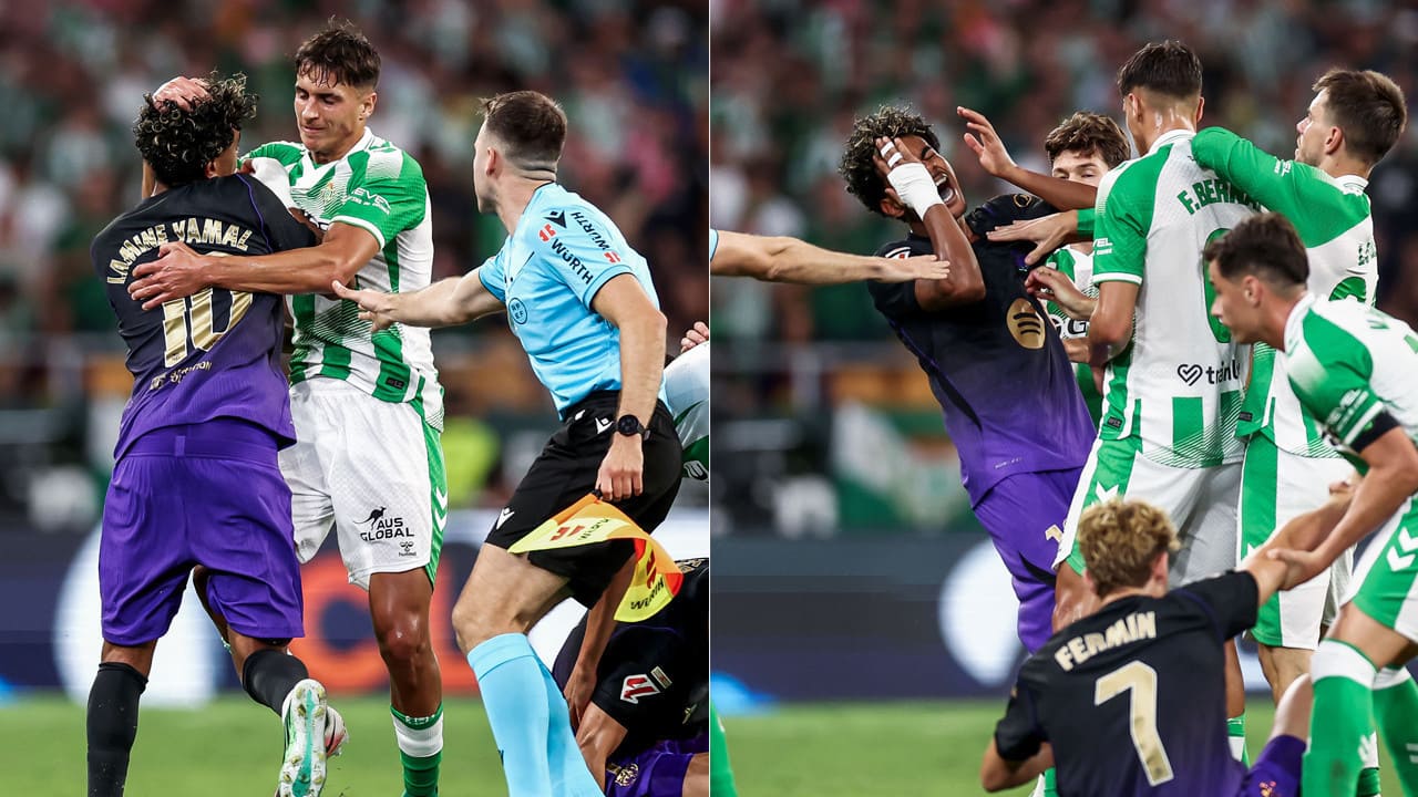Barcelona’dan 5 gollü galibiyet! Lamine Yamal’a saldırı maça damga vurdu