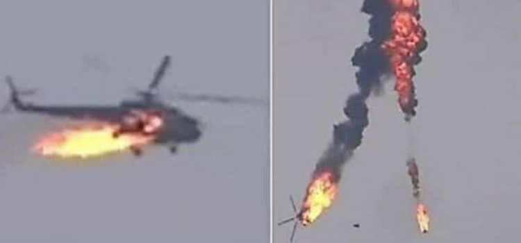 Düşen helikopter fotoğrafı iddiası asılsız çıktı
