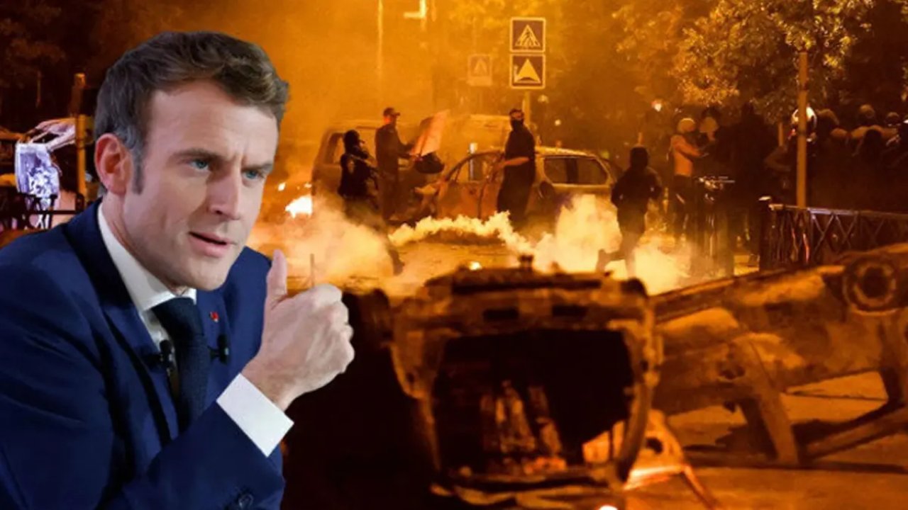 Macron'dan Protestoculara Tehdit “Karşınızda Sert Bir Tutum Bulacaksınız”