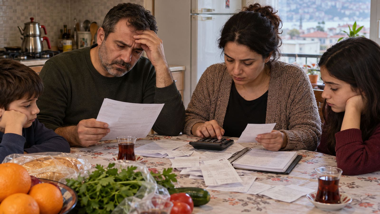 Cüzdanlarda alarm zilleri çalıyor: 4 kişilik ailenin aylık gideri 123 bin lirayı aştı