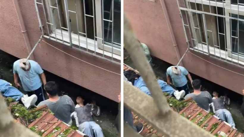 Eve Kilitlenen 2 Kız Çarşafla Kaçmaya Çalıştı! Biri Yaşam Savaşı Veriyor!