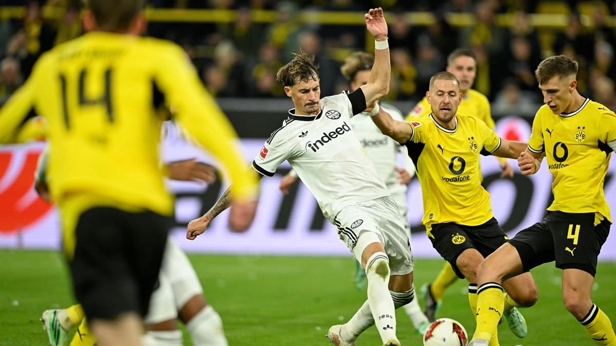 Dortmund, Frankfurt'u tek golle geçti: Can Uzun 77. dakikada oyuna girdi