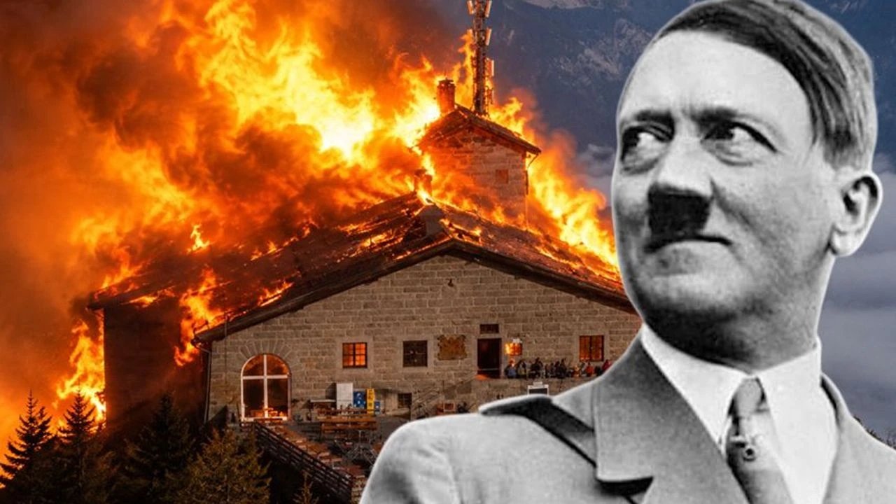Hitler'in Kartal Yuvası Kül Oldu!