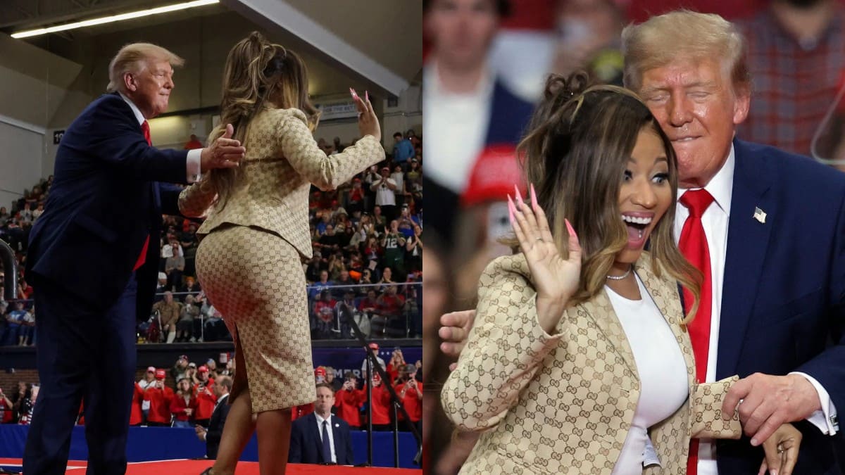 Trump'tan Nicki Minaj'a olay sözler: “Fena hâlde güzel olan k.çına baktım. Gözden kaçırmak zor”