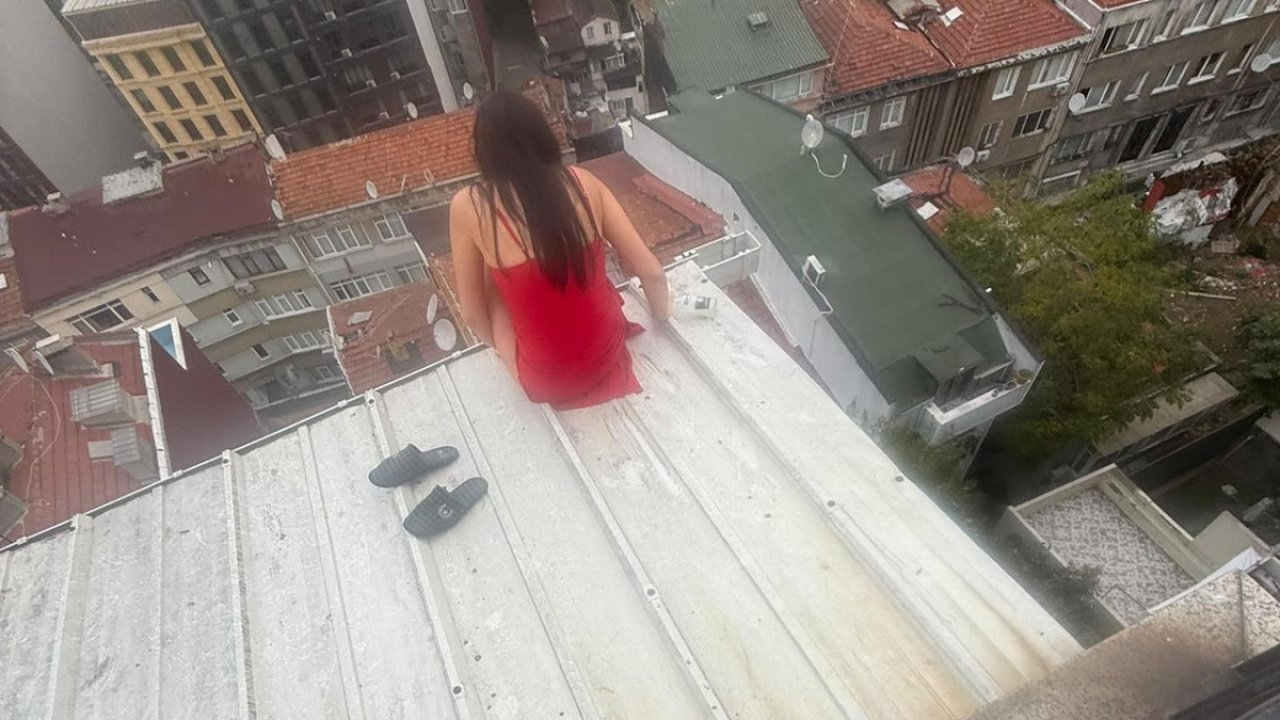 Şişli’de Çatıdan Düşen Kadının Son Fotoğrafı Ortaya Çıktı: 2 Kişi Gözaltında!