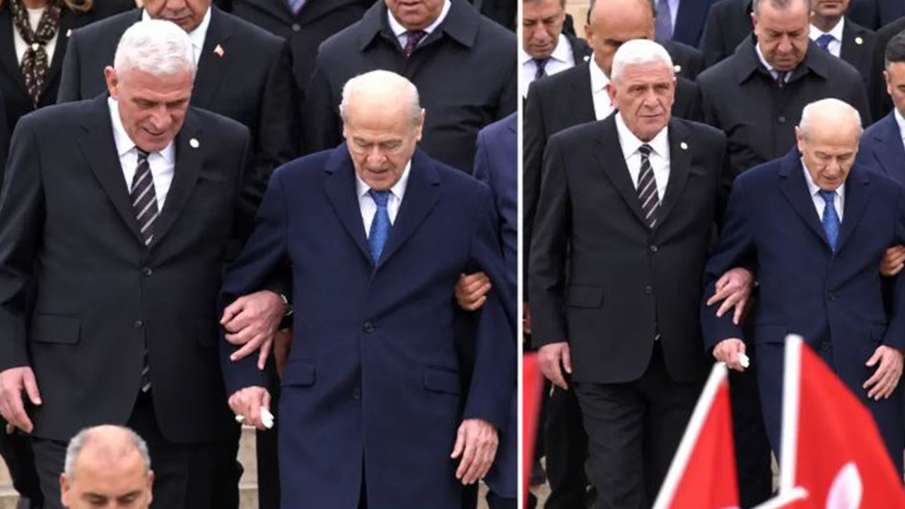 Dervişoğlu, Bahçeli’nin koluna neden girdi? Basın danışmanı açıkladı