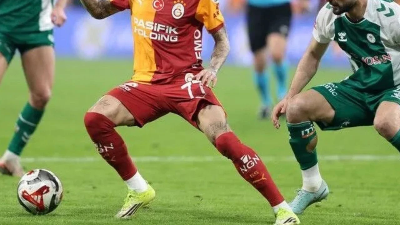 Konyaspor-Galatasaray maçında ilk 11'ler belli oldu: İşte sahaya çıkacak isimler