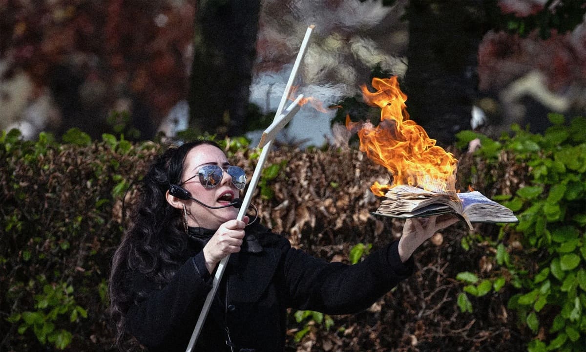 İsveç'te Kur'an-ı Kerim'e saldıran Jade Sandberg nefret suçundan hüküm giydi