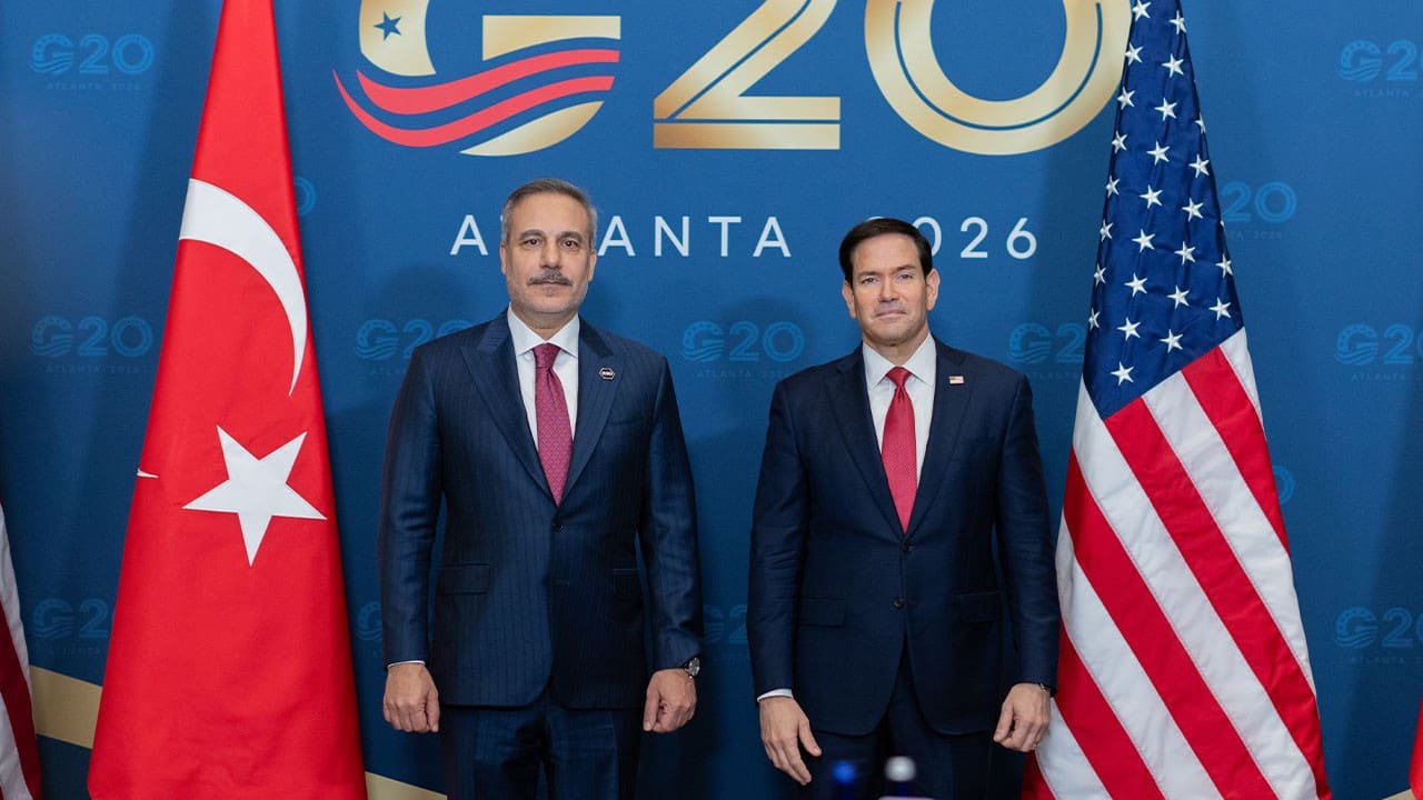 Hakan Fidan, ABD'li mevkidaşı Marco Rubio ile görüştü