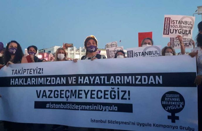 Kadınlar Meclis'e seslendi: İstanbul Sözleşmesi’ni tartışmaya açmayı aklınızdan geçirmeyin