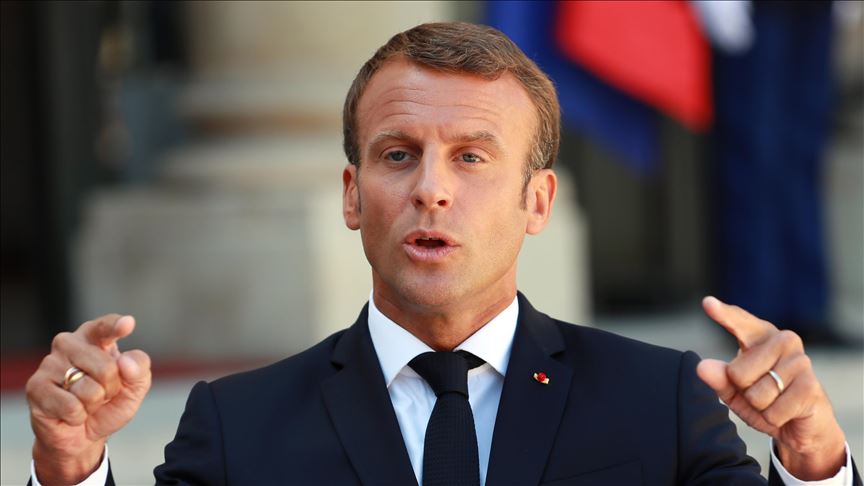 Macron: Cihadçı savaşçılar Türkiye'den Azerbaycan'a gidiyor!