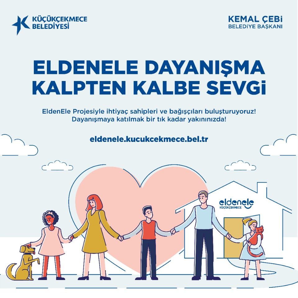 Küçükçekmece'de askıda el birliği var